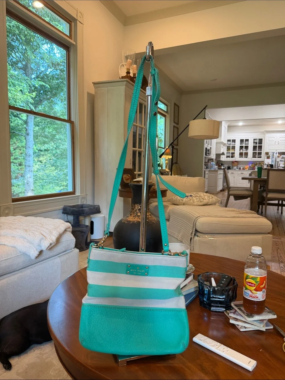 Kate Spade New York Grove Court Stripe Cora crossbody bag!!